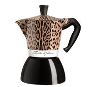 Bialetti Dolce Gabbana Leopardo Moka Bouilloire à induction pour 6 tasses