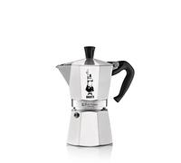 Cafetière Italienne - Bialetti - Moka Express - Aluminium - Argent - 6 Tasses