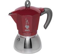 BIALETTI Espressokocher New Moka Induction 6 Bags rot