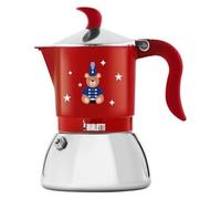 Bialetti Fiammetta Induction Orsetto Moka en Aluminium Base Acier 2 Tasses TZ