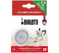Filtre avec un lot de 3 joints - BIALETTI - Pour cafetière Italienne 6 tasses