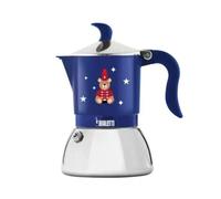 Bialetti Flambetta Induction ours de Noël 2025, moka en aluminium, avec base en