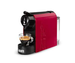 Bialetti Gioia Macchina da Caffè Espresso, 1200W, Rouge
