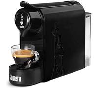 Bialetti Gioia Macchina da Caffè Espresso per Gélules in Alluminio Bialetti, 1200, Noir