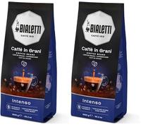 Bialetti Grain Expert, Café en grains, Goût Intenso, 1 KG (Lot de 2)