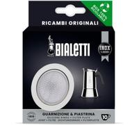 Bialetti Ricambi, Includes 1 Gasket and 1 Plate, Compatible with Venus, Kitty, Musa and Class (10 Cups)