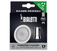 Bialetti - Joint X1 Silicone + 1 Filtre 6 Tasses Inox