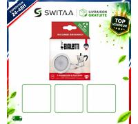 Bialetti Joints cafetière expresso 3 tasses + tamis filtre aluminium