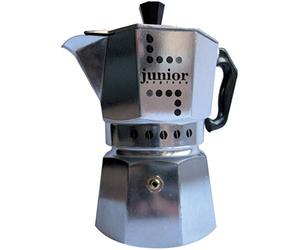 Bialetti Junior Cafetière, Aluminium, Argent, 1 Tasse