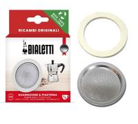 Bialetti Kit De Pièces 1 Joint + 1 Filtre Pex Cafetière Mokina (1/2 Tasse)