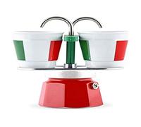 Bialetti kit MINI ITALIA 2 tasses, bicolore