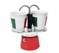Bialetti kit MINI ITALIA 2 tasses, bicolore