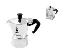 Bialetti La Mokina 1/2 Tasse 40 Ml Aluminium