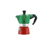Bialetti La Mokina Cafetière pour 1/2 tasse Demi Tasse Drapeau Italien