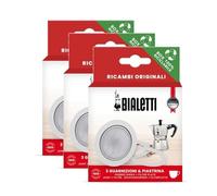 Bialetti Lot de 3 paquets de joints originaux Moka Express en aluminium | Choisissez la taille
