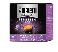 Bialetti Milano Capsules Café Lot 16 Pièces