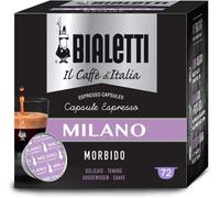 Bialetti Milano Gusto Delicato Mokespresso 72 Capsules originales