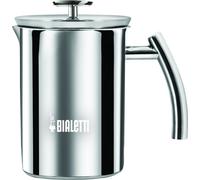 Bialetti Milchaufschäumer Cappuccinatore Induktion 330 ml, Milchschäumer, Aufschäumer, Edelstahl, Silber, 3990