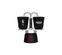 BIALETTI Mini cafetière expresso 2 tasses STRANGER THINGS noir