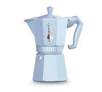 Cafetière Italienne - BIALETTI - MOKA Exclusive - 6 tasses - Bleu pastel