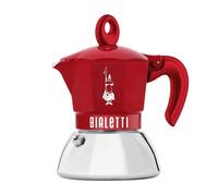 BIALETTI Moka Exclusive Induction 4 tasses rouge
