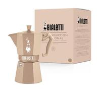 Bialetti – Cafetière italienne Moka Octogonale 0009078 – 6 tasses – Beige