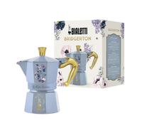 Bialetti Moka Express Bridgerton 3 tasses, poignée anti-brûlure, non adaptée à l