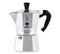 Bialetti Moka Express Cafetière à moka 0,06 L Aluminium, Noir