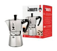 Bialetti Moka Express Cafetière à moka 0,775 L Aluminium, Noir