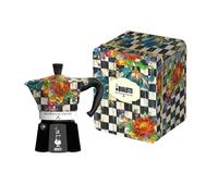 Bialetti Moka Express MacKenzie édition limitée chèque trimestriel (6 tasses)