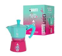 Bialetti Moka Express Squid Game 3 Tasses, Ne convient pas à l'Induction, 130ml, Aluminium