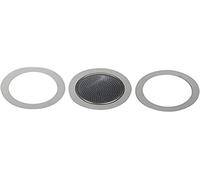 Bialetti - Moka induction 3 tasses, 3 joints et plaque filtrante.