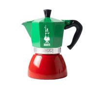 Bialetti - Moka Induction, 6 Tasses (270 ml / 9.1 fl oz), Compatible avec tous les types de plaques de cuisson, Tricolore