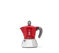 Cafetière italienne induction Bialetti New Moka Induction rouge - 4 tasses - 20.0000 cl