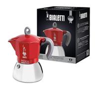 Cafetière italienne Bialetti Moka induction 6 tasses RED