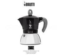 Bialetti Moka Induction Noire 4 Tasses / 150 Ml - Revendeur