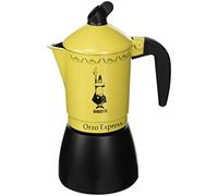 Bialetti Orzo Express Cafetière à moka Aluminium, Noir