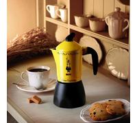 Bialetti New Orge Cafetière De 4 Tasses Aluminium Jaune
