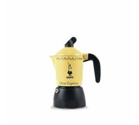 Bialetti Orzo Express Cafetière à moka Noir, Jaune