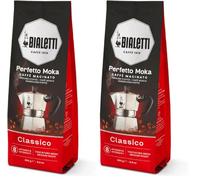 Bialetti Perfetto Moka Café Moulu, Classico - 1 x 250 g (Lot de 2)