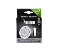 Bialetti Ricambi, Includes 1 Gasket and 1 Plate, Compatible with Venus, Kitty, Musa and Class (1/2 Cups) S, Gris
