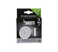 Bialetti Ricambi, Includes 1 Gasket and 1 Plate, Compatible with Venus, Kitty, Musa and Class (4 Cups), Non Applicable.
