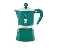 Bialetti Schiaccianoci - Cafetière à expresso 3 tasses avec soupape de sécurité - Édition limitée - Cafetière italienne verte