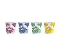 Bialetti Set de 4 Verres à Shot Multicolores