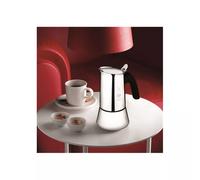 BIALETTI VENUS Cafetière Italienne Induction en Inox Brillant 6 Tasses