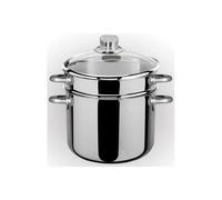 BIALETTO Pastarella 22cm + couvercle verre 6l