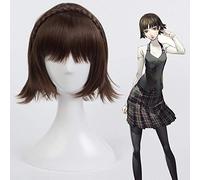 Biamoxer Anime P5 Persona 5 Futaba Sakura Cosplay perruques Haru Okumura Kurusu Akira Joker perruque hommes femmes Hallowen fête Peluca taille unique B