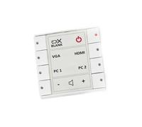 Biamp 8button control pad with Ethernet EU White