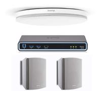 Biamp - kit audioconférence avec micro de plafond et haut-parleurs