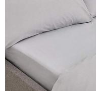 Bianca, Argent, Drap-Housse Simple